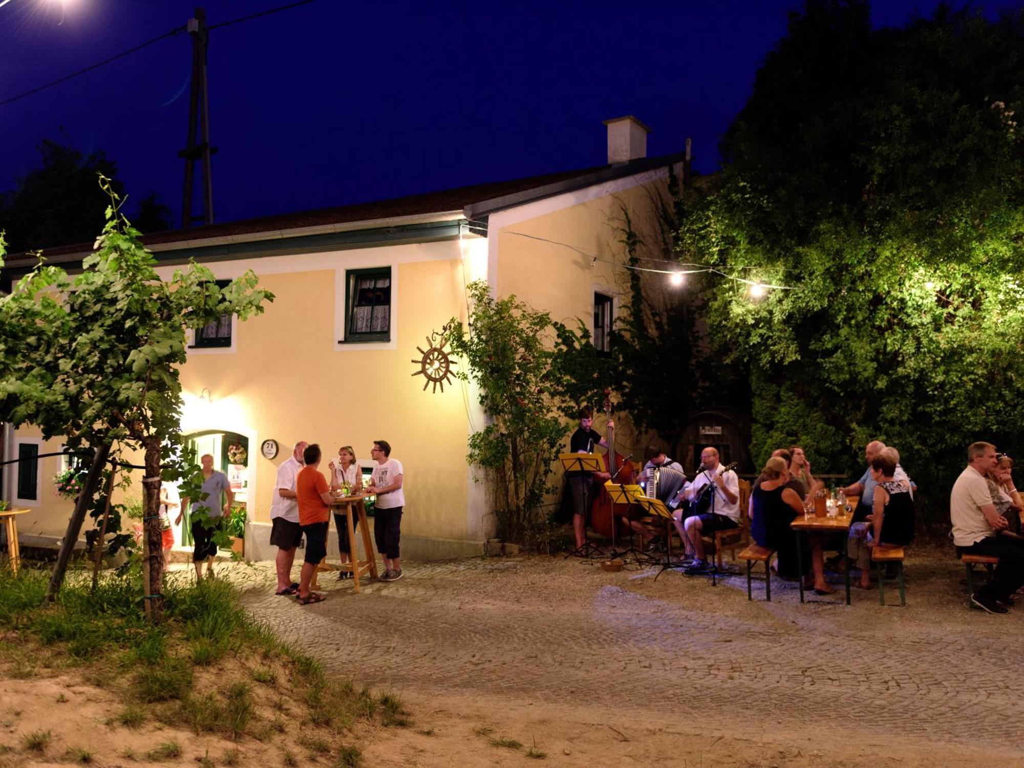 Ferienwohnung Weinbergblick Rohrendorf bei Krems Exterior foto